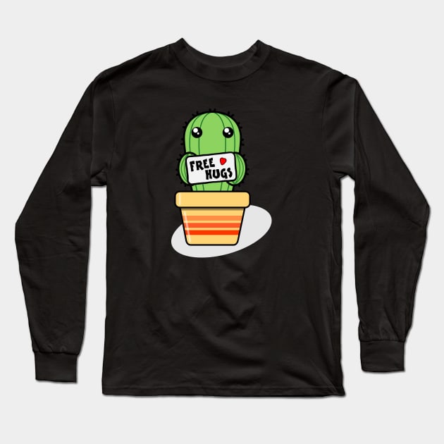 Free Hugs Long Sleeve T-Shirt by Warp9